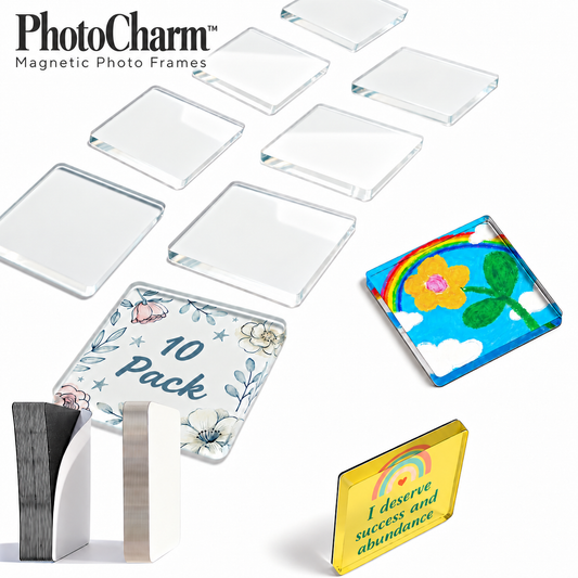 PhotoCharm™ Magnetic Photo Frames