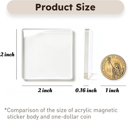 PhotoCharm™ Magnetic Photo Frames