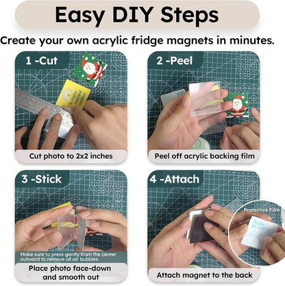 PhotoCharm™ Magnetic Photo Frames