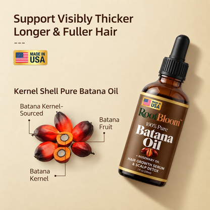 RootBloom™ 100% Pure Batana Hair Oil