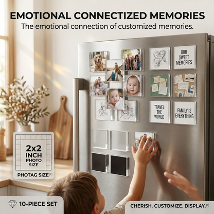 PhotoCharm™ Magnetic Photo Frames