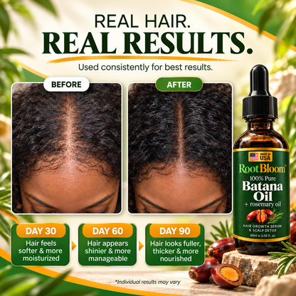 RootBloom™ 100% Pure Batana Hair Oil